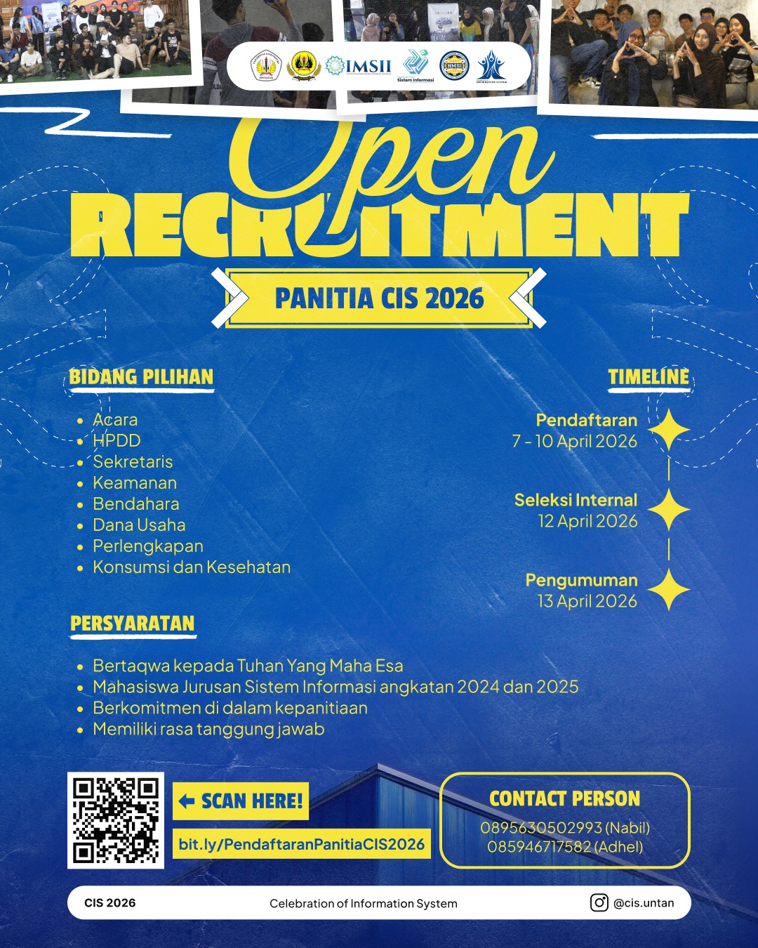 CIS Open Recruitment